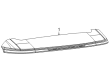 Diagram for Jeep Grand Cherokee L Spoiler - 68544408AC