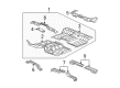 Diagram for 2022 Ram 1500 Classic Rear Crossmember - 68525583AA