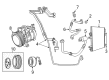 Diagram for Jeep Compass A/C Compressor - 68284438AB