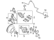 Diagram for Ram Brake Caliper - 5179881AE