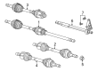 Diagram for 2022 Ram ProMaster 2500 Axle Shaft - 68520295AC