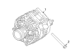 Diagram for 2022 Chrysler Voyager Alternator - 68417025AA
