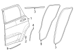 Diagram for 2023 Jeep Grand Cherokee Weather Strip - 68376045AB