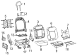 Diagram for Jeep Compass Seat Switch - 68516076AA