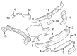 Diagram for Dodge Bumper - 7MS91TZZAA