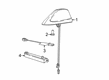Diagram for 2022 Chrysler Voyager Antenna - 6ZZ66AXRAA