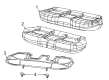 Diagram for 2022 Jeep Compass Seat Cover - 7JK08DX9AA