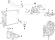 Diagram for Jeep Grand Wagoneer L Cooling Fan Assembly - 68468156AC