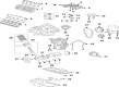 Diagram for Jeep Grand Wagoneer Transmission Mount - 68403918AB