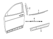 Diagram for 2022 Jeep Cherokee Door Moldings - 6VX67RXFAC