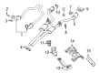 Diagram for 2022 Dodge Challenger Exhaust Pipe - 68516709AA