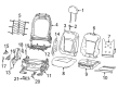 Diagram for Jeep Compass Seat Cushion - 68448059AB