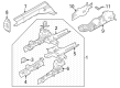 Diagram for Dodge Hornet Engine Mount Bracket - 68510404AA
