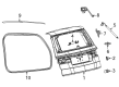 Diagram for 2023 Jeep Wagoneer L Door Hinge - 68483663AA