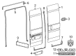 Diagram for Ram ProMaster 3500 Emblem - 68535388AB
