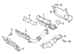 Diagram for Ram Exhaust Manifold - 68591585AA