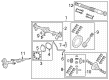 Diagram for Jeep Gladiator Axle Shaft - 68369670AL