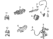 Diagram for 2024 Jeep Grand Cherokee L Door Handle - 6PF68WHAAB