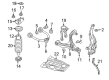 Diagram for 2022 Jeep Grand Cherokee Shock Absorber - 68298330AF