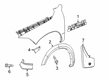Diagram for Mopar Mud Flaps - 82214137