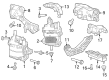 Diagram for Jeep Grand Wagoneer Transmission Mount - 68504803AB