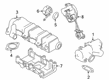 Diagram for 2021 Ram 2500 EGR Valve - 68700223AA