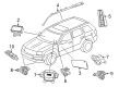 Diagram for 2022 Jeep Grand Cherokee WK Air Bag - 5SG30DX9AG