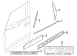 Diagram for 2022 Jeep Renegade Door Moldings - 7SR49LXHAA