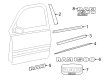Diagram for 2022 Ram 3500 Door Seal - 68245330AE