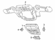 Diagram for 2022 Ram 1500 Dome Light - 7KX211X7AA