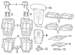 Diagram for 2024 Jeep Wagoneer L Armrest - 6TV281X7AB