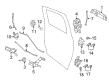 Diagram for 2022 Ram 2500 Door Hinge - 68058533AD