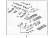 Diagram for 2022 Dodge Challenger Front Cross-Member - 68174058AB