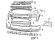 Diagram for 2023 Jeep Grand Cherokee L Bumper - 7GC69TZZAA