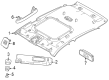 Diagram for 2023 Dodge Hornet Sun Visor - 7QH53U3RAA