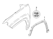 Diagram for 2022 Jeep Compass Emblem - 68453635AA
