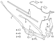 Diagram for Mopar Wiper Pivot - 68606982AA