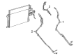 Diagram for Ram Transmission Oil Cooler Hose - 55056859AE