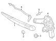 Diagram for 2023 Dodge Hornet Windshield Washer Nozzle - 68618684AA