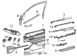 Diagram for Jeep Grand Cherokee L Mirror Switch - 68410647AC