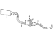 Diagram for 2023 Jeep Grand Cherokee Transmission Oil Cooler Hose - 68379709AA
