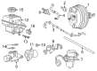 Diagram for 2022 Dodge Charger Brake Booster - 68089130AD