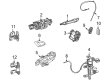 Diagram for 2023 Jeep Wagoneer L Door Latch Cable - 68426072AD