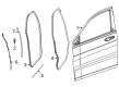 Diagram for 2022 Jeep Wagoneer Door Seal - 68406307AB