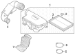 Diagram for Dodge Air Filter Box - 68579078AA