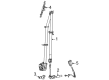 Diagram for 2023 Jeep Grand Cherokee L Seat Belt - 6XH951T5AA