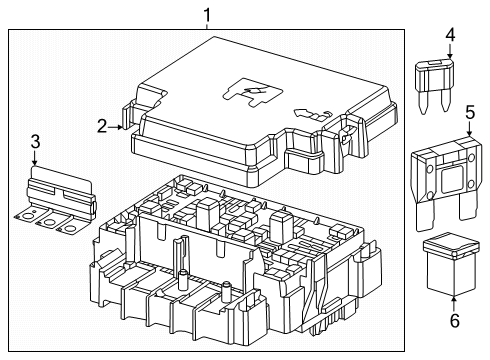 68675889AA Mopar FUSE-HIGH CURRENT