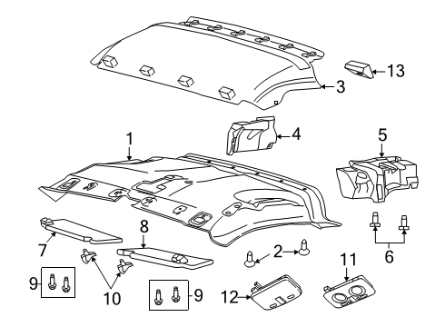 7CN81LXHAA Mopar SWITCH-OVERHEAD CONSOLE