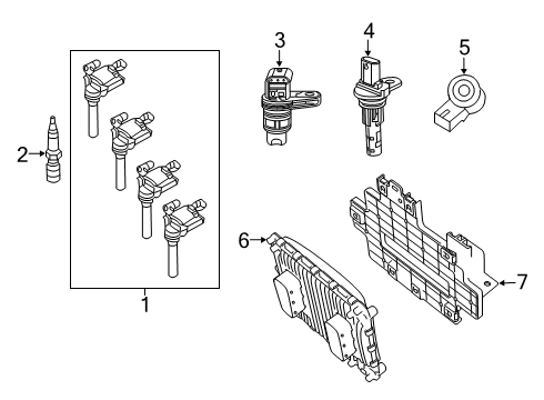 68568655AB Mopar ENGINE CONTROLLER