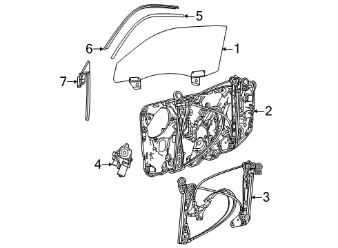 68613162AD Mopar Front Door Wiring